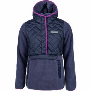 Columbia SWEET VIEW FLEECE HOODED PULLOVER Dámska mikina, tmavo modrá, veľkosť XS