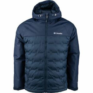 Columbia M GRAND TREK DOWN JACKET Pánska páperová bunda, tmavo modrá, veľkosť M