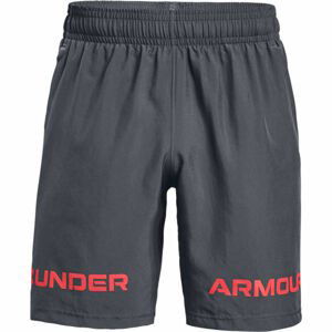 Under Armour WOVEN GRAPHIC SHORT Pánske kraťasy, tmavo sivá, veľkosť XL