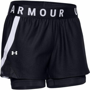 Under Armour PLAY UP 2-IN SHORTS Dámske šortky, čierna, veľkosť