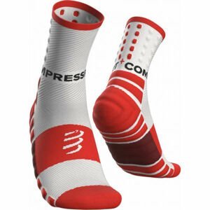 Compressport Bežecké ponožky Bežecké ponožky, biela, veľkosť T2