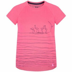 Loap BATYA Dievčenské tričko, ružová, veľkosť 112-116