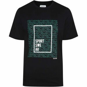 Kappa LOGO CAS Pánske tričko, čierna, veľkosť XL