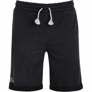 Kappa LOGO CIMON Pánske šortky, čierna, veľkosť XL