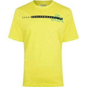 Kappa LOGO CHARTEL Pánske tričko, svetlo zelená, veľkosť S