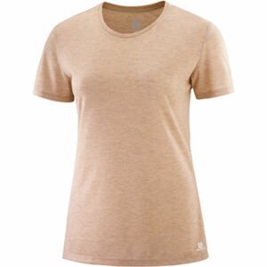 Salomon COMET SHORT SLEEVE TEE W Dámske tričko, lososová, veľkosť M