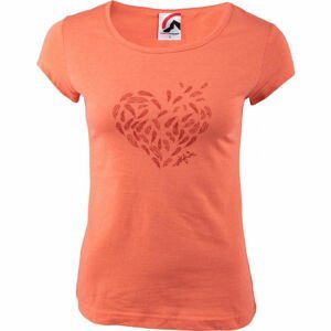 Northfinder FLOWERA Dámske tričko, oranžová, veľkosť M