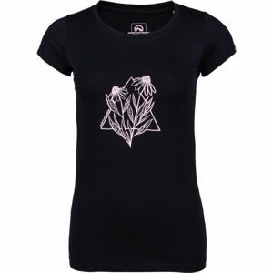 Northfinder MILAN Dámske tričko, čierna, veľkosť M