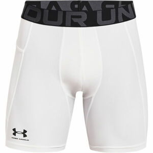 Under Armour HG ARMOUR SHORTS Pánske kraťasy, biela, veľkosť M