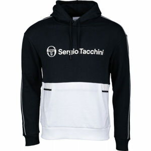 Sergio Tacchini ALOE HOODIE Pánska mikina, čierna, veľkosť XL