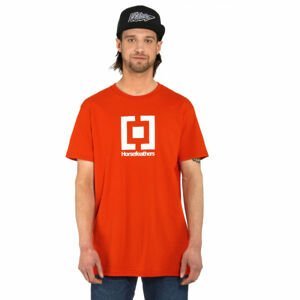 Horsefeathers BASE T-SHIRT Pánske tričko, oranžová, veľkosť M