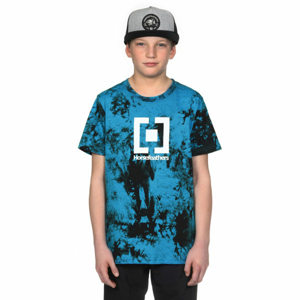 Horsefeathers BASE YOUTH T-SHIRT Chlapčenské tričko, modrá, veľkosť XL