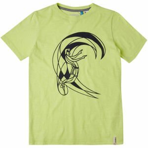 O'Neill LB CIRCLE SURFER SS T-SHIRT Chlapčenské tričko, svetlo zelená, veľkosť 176