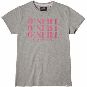 O'Neill LG ALL YEAR SS T-SHIRT Dievčenské tričko, sivá, veľkosť 152