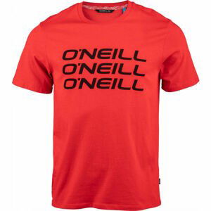 O'Neill LM TRIPLE STACK T-SHIRT Pánske tričko, červená, veľkosť S