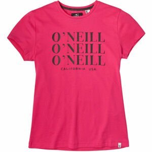 O'Neill LG ALL YEAR SS T-SHIRT Dievčenské tričko, ružová, veľkosť 152