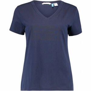 O'Neill LW TRIPLE STACK V-NECK T-SHIR tmavo modrá M - Dámske tričko