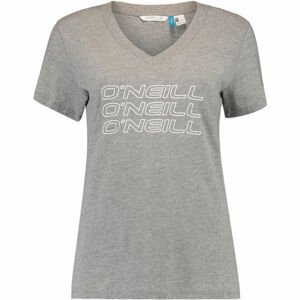 O'Neill LW TRIPLE STACK V-NECK T-SHIR sivá XL - Dámske tričko