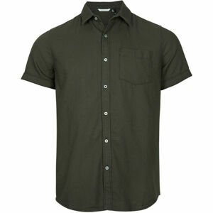 O'Neill LM MALANG S/SLV SHIRT Pánska košeľa, khaki, veľkosť M