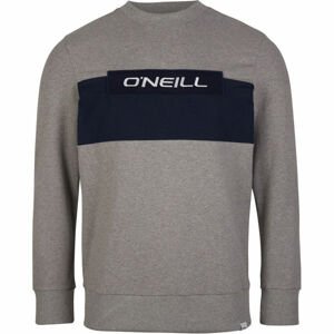 O'Neill LM CLUB CREW SWEATSHIRT Pánska mikina, sivá, veľkosť M