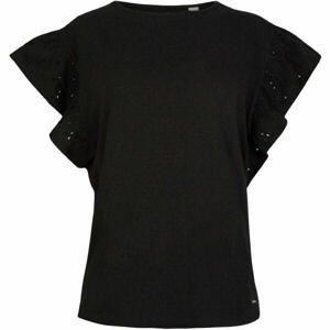 O'Neill LW FLUTTER T-SHIRT Dámske tričko, čierna, veľkosť L
