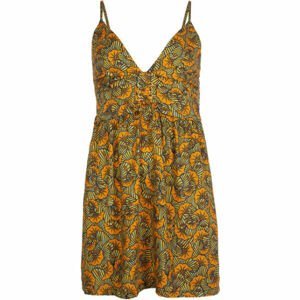 O'Neill LW MEDI AOP DRESS Dámske šaty, oranžová, veľkosť