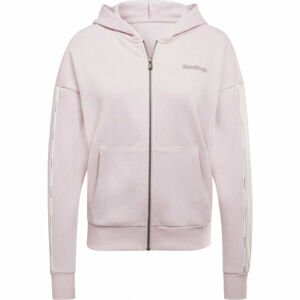 Reebok PIPING PACK FULL ZIP ružová XS - Dámska mikina