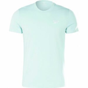 Reebok REEBOK IDENTITY CLASSIC TEE Pánske tričko, svetlomodrá,biela, veľkosť