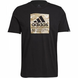 adidas CMO TEE Pánske tričko, čierna,mix, veľkosť