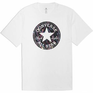 Converse SPLATTER PAINT CHUCK PATCH SHORT SLEEVE TEE  2XL - Pánske tričko