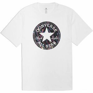 Converse SPLATTER PAINT CHUCK PATCH SHORT SLEEVE TEE  M - Pánske tričko