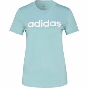 adidas LIN T Dámske tričko, svetlo zelená, veľkosť M