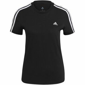 adidas 3S TEE Dámske tričko, čierna, veľkosť S