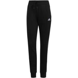 adidas ESSENTIALS FRENCH TERRY 3-STRIPES Dámske tepláky, čierna, veľkosť S