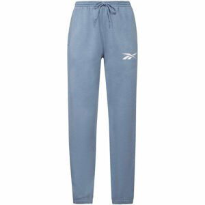 Reebok TE VECTOR FLEECE PANTS Dámske tepláky, svetlomodrá, veľkosť L