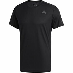 adidas RUN IT TEE Pánske bežecké tričko, čierna, veľkosť XL
