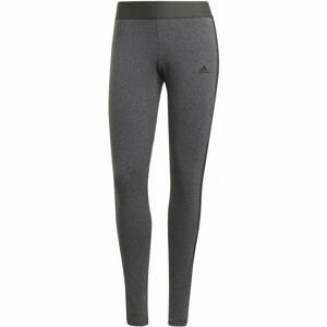 adidas 3S LEGGINGS Dámske legíny, tmavo sivá,čierna, veľkosť