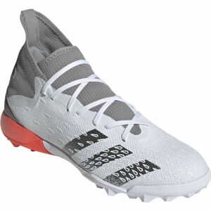 adidas PREDATOR FREAK.3 TF Pánske turfy, biela, veľkosť 44 2/3