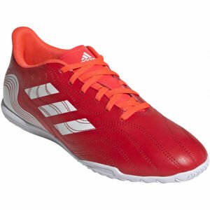 adidas COPA SENSE.4 IN Pánska halová obuv, červená, veľkosť 41 1/3