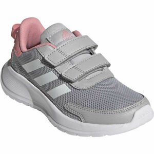 adidas TENSAUR RUN C Detská voľnočasová obuv, sivá, veľkosť 32
