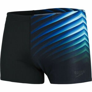 Speedo PLACEMENT AQUASHORT čierna 7 - Pánske plavky