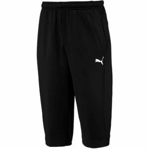 Puma LIGA TRAINING 3/4 PANTS JR Chlapčenské tepláky, čierna, veľkosť 140