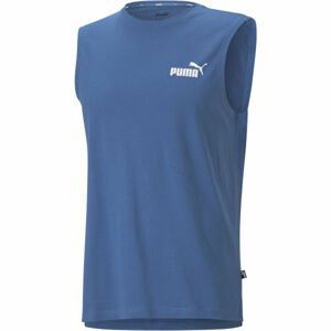 Puma BIG LOGO SLEEVELESS TEE Pánske športové tričko, modrá, veľkosť L