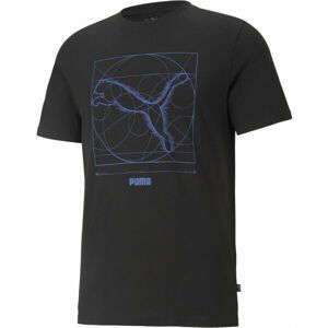 Puma RENAISSANCE CAT TEE čierna 2XL - Pánske tričko