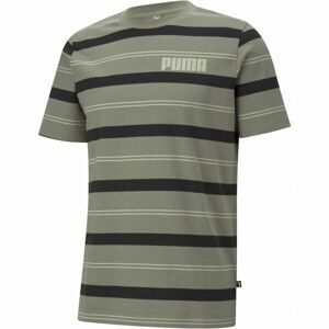 Puma MODERN BASICS ADVANCED TEE Pánske tričko, zelená, veľkosť M
