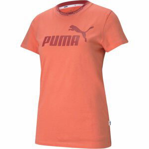 Puma AMPLIFIED GRAPHIC TEE Dámske tričko, oranžová, veľkosť