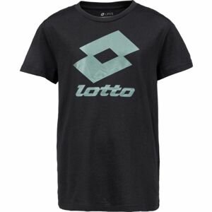 Lotto SMART B II TEE JS Chlapčenské tričko, čierna, veľkosť S