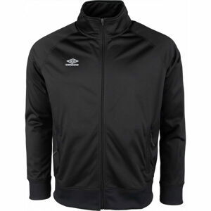 Umbro COMMUTER TRACK TOP Pánska mikina, čierna, veľkosť S