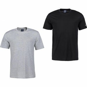 Champion 2PACK CREW-NECK Pánske tričko, sivá, veľkosť S