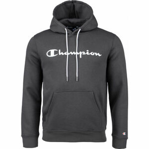 Champion HOODED SWEATSHIRT  L - Pánska mikina Champion HOODED SWEATSHIRT ponúka jednodielny dizajn s klasickým logom značky na hrudi.